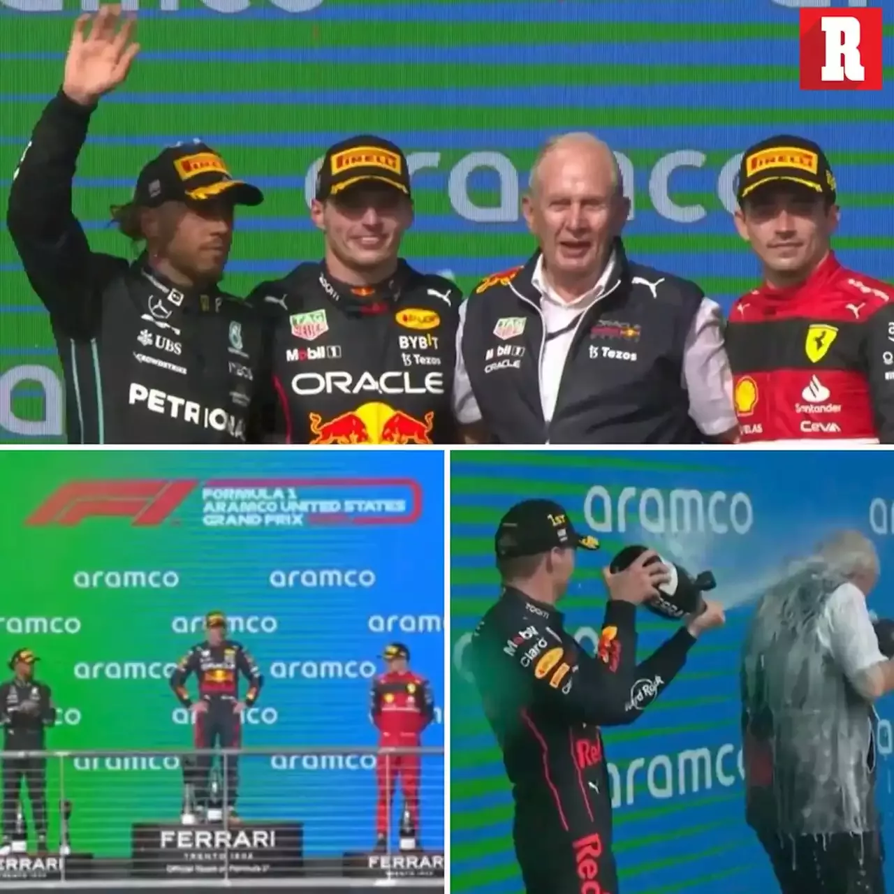 Checo Pérez Quedó 4to En El Gp De Estados Unidos Max Verstappen Ganó 