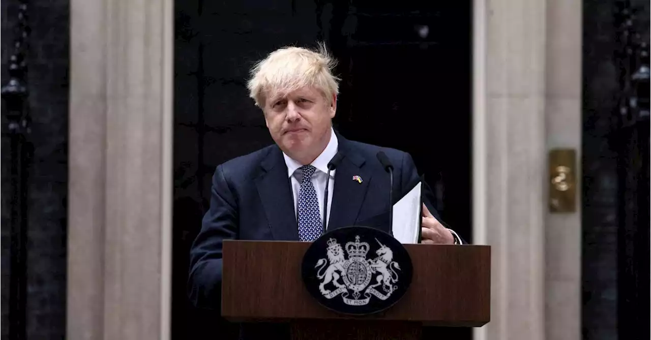 Boris Johnson's statement on pulling out of the UK prime minister race