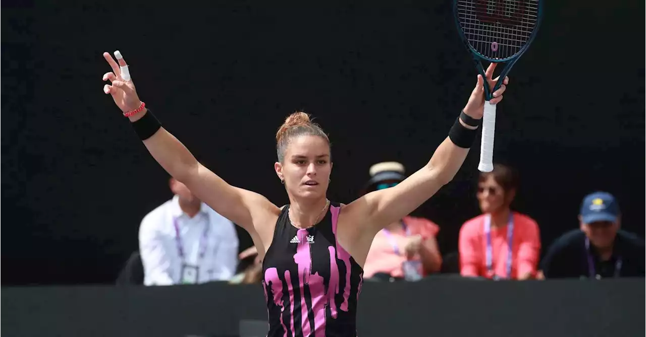 Sakkari wins rain-delayed semi-final to reach Guadalajara final