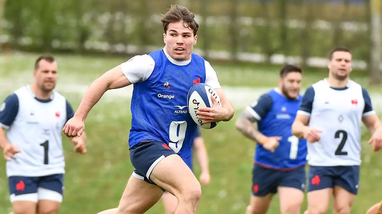 XV de France: Antoine Dupont conserve le capitanat pour la tournée d'automne