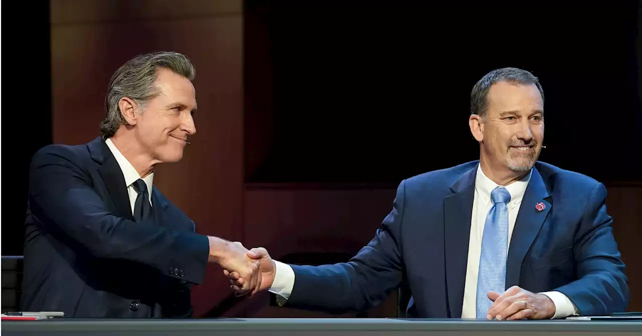 Recap: Newsom, Dahle trade barbs in California governor debate