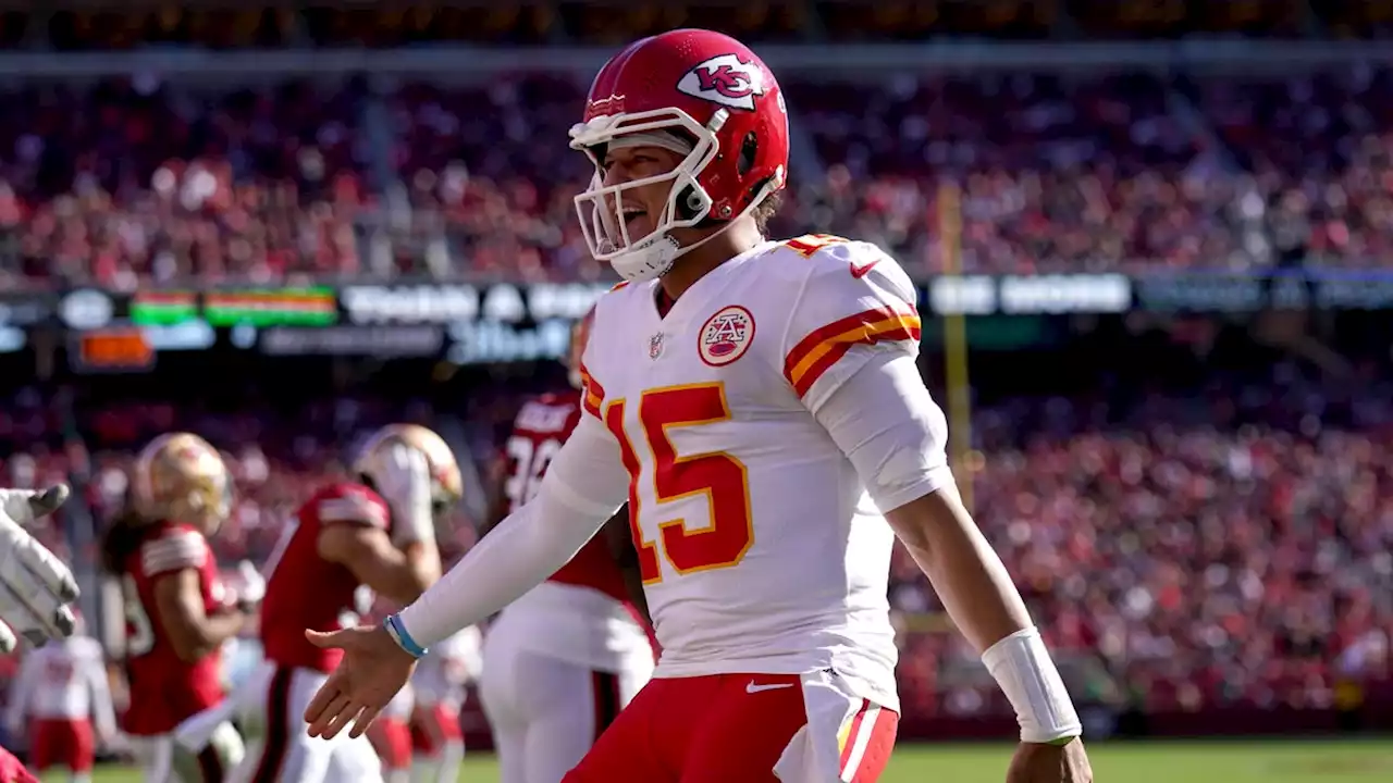 Patrick Mahomes' 3 TDs lead Kansas City Chiefs past San Francisco 49ers