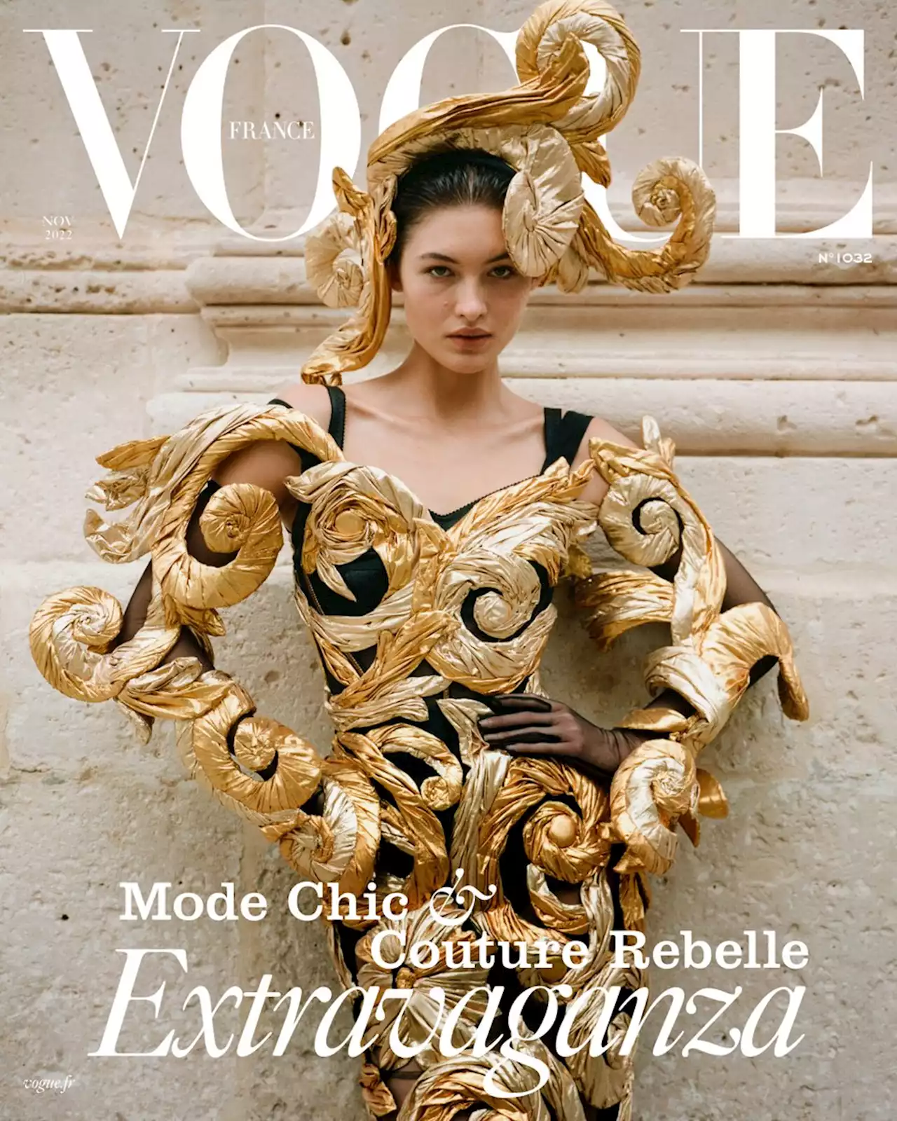 Grace Elizabeth est la cover girl du numéro de novembre 2022 de Vogue France