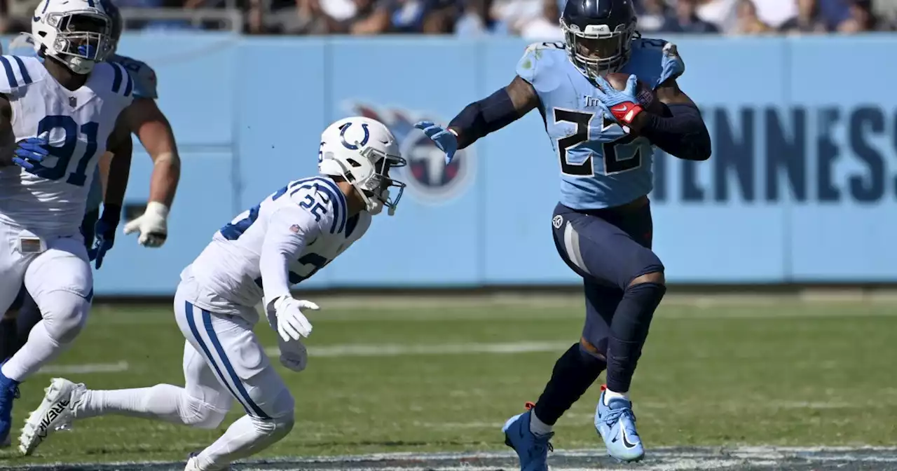 Titans sweep Colts for 2nd straight season with 19-10 win