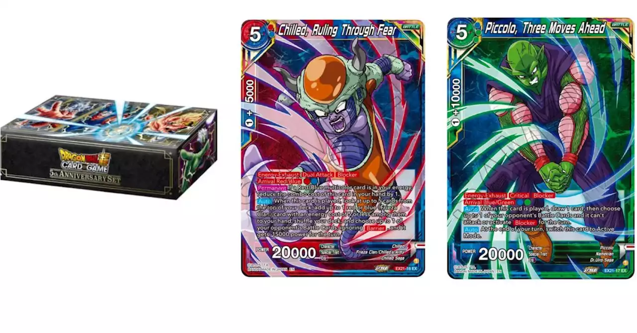 Dragon Ball Super Previews 5th Anniversary Set: Chilled & Piccolo