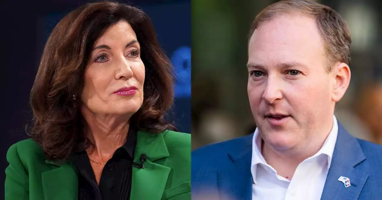 Gov. Kathy Hochul, Rep. Lee Zeldin set for 1st and only debate in New York governor's race