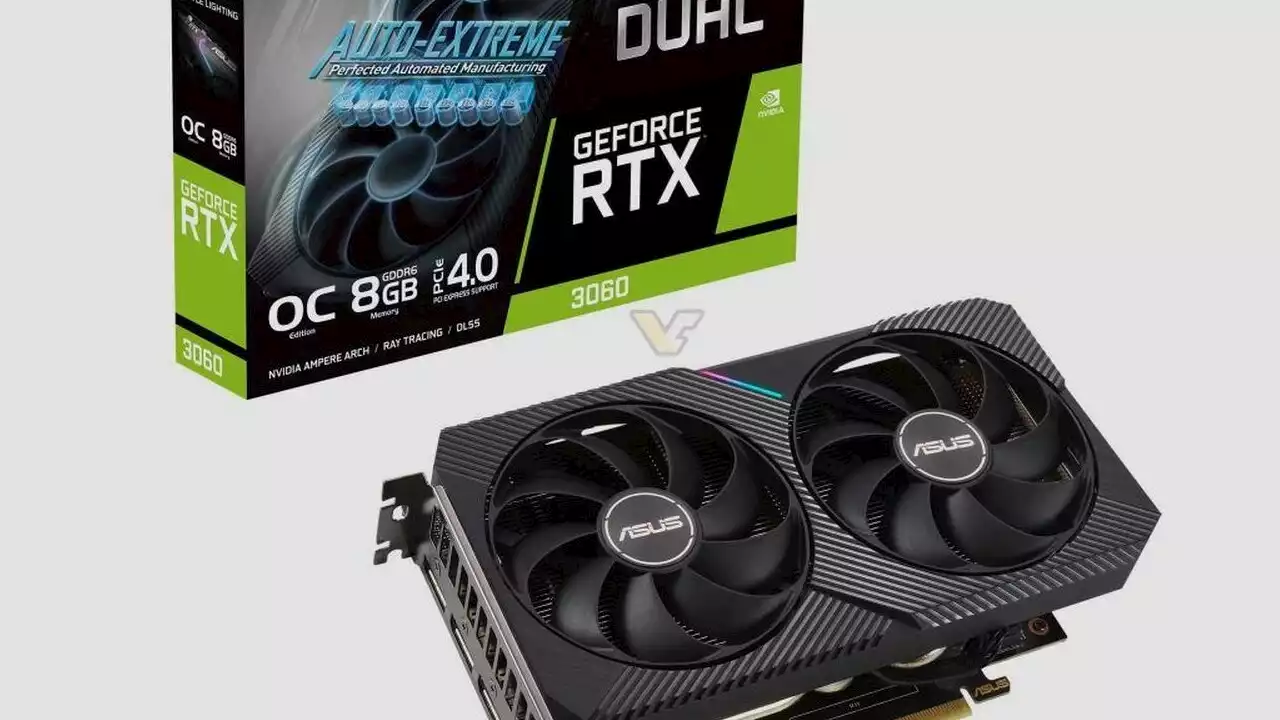 Abgespeckt: GeForce RTX 3060 mit 8 GB an 128 Bit jetzt bestätigt