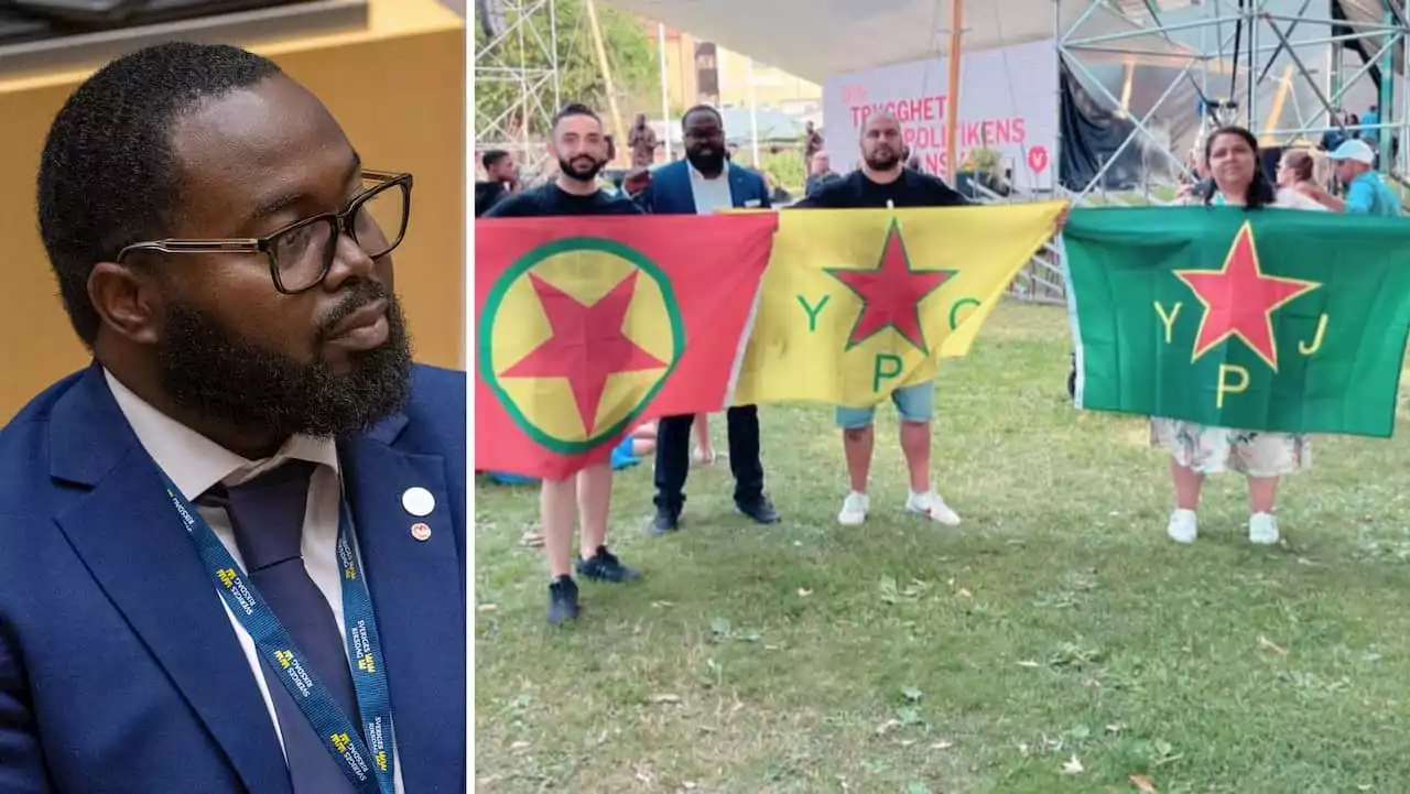 Han poserade med PKK-flagga – får tung post i riksdagen