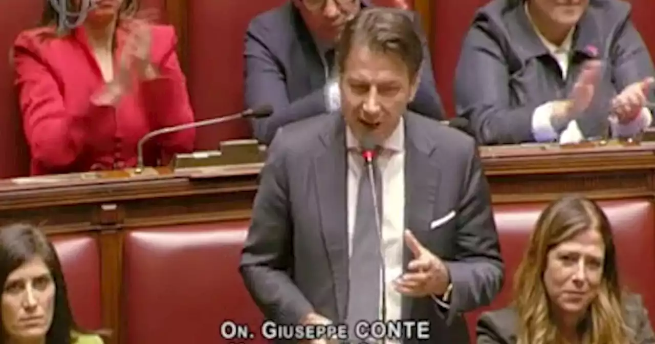 Conte a Meloni: 'Ma non è che alla fine l'agenda Draghi vuole scriverla lei? Suo discorso rivendica continuità con governo uscente' - Il Fatto Quotidiano