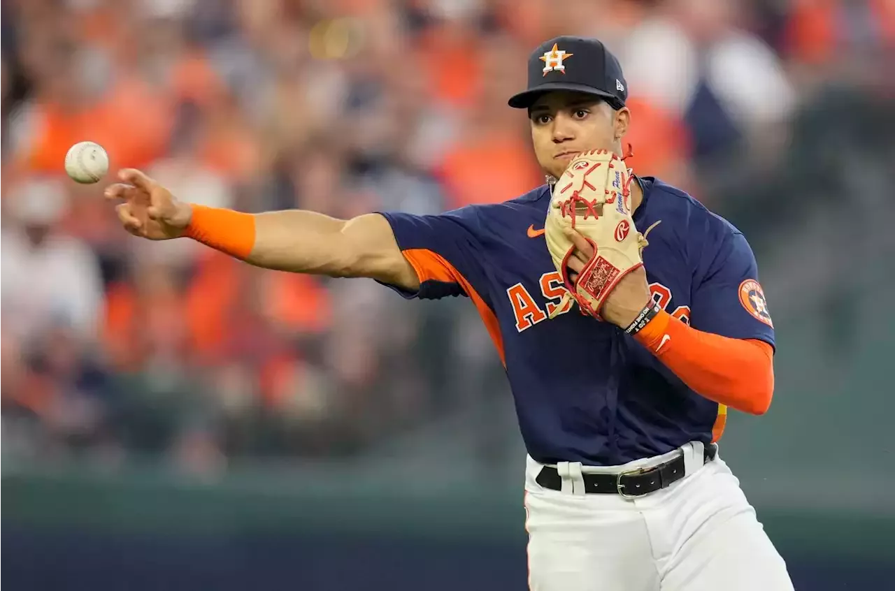 astrosbaseball rookie Jeremy Peña is named the ALCS MVP after