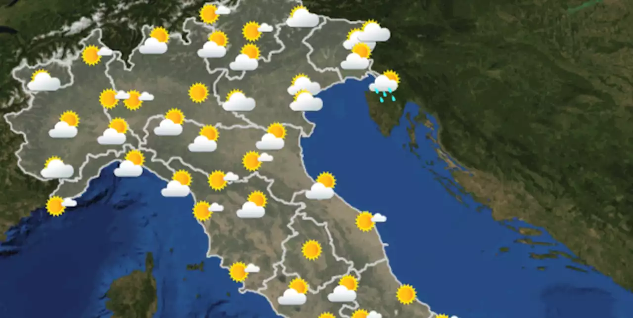 Le previsioni meteo per mercoledì 26 ottobre - Il Post