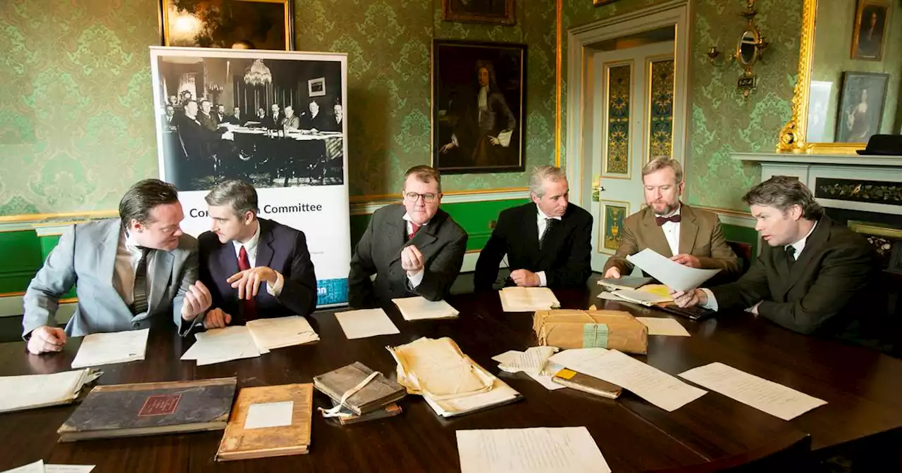 Historical re-enactment recreates drama that went into the State’s first Constitution