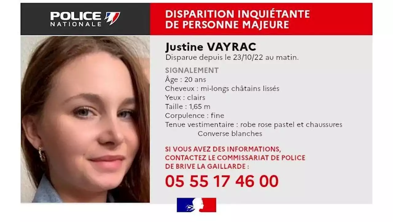 Disparition inquiétante de la Lotoise Justine : un homme placé en garde à vue