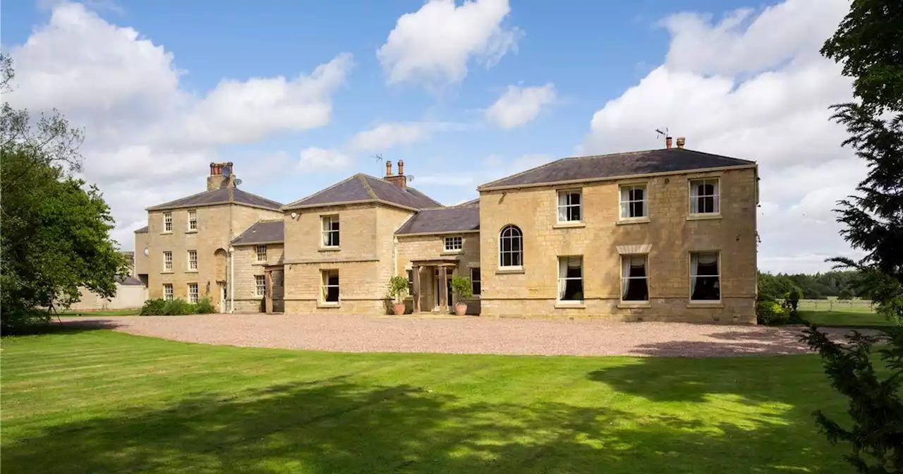 Inside £4.5m Leeds estate with hall, its own woodland and cute cottages