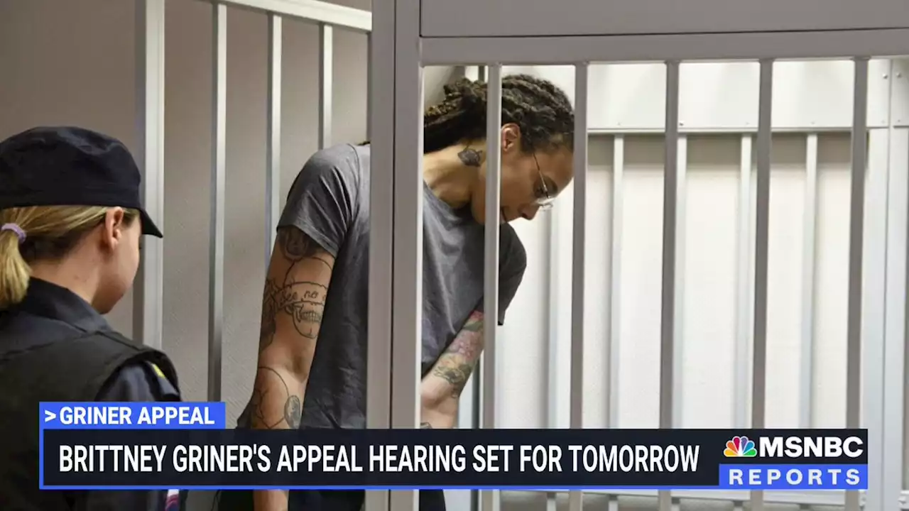 Griner lawyer: WNBA star 'pessimistic' about appeal trial, but hoping for sentence reduction