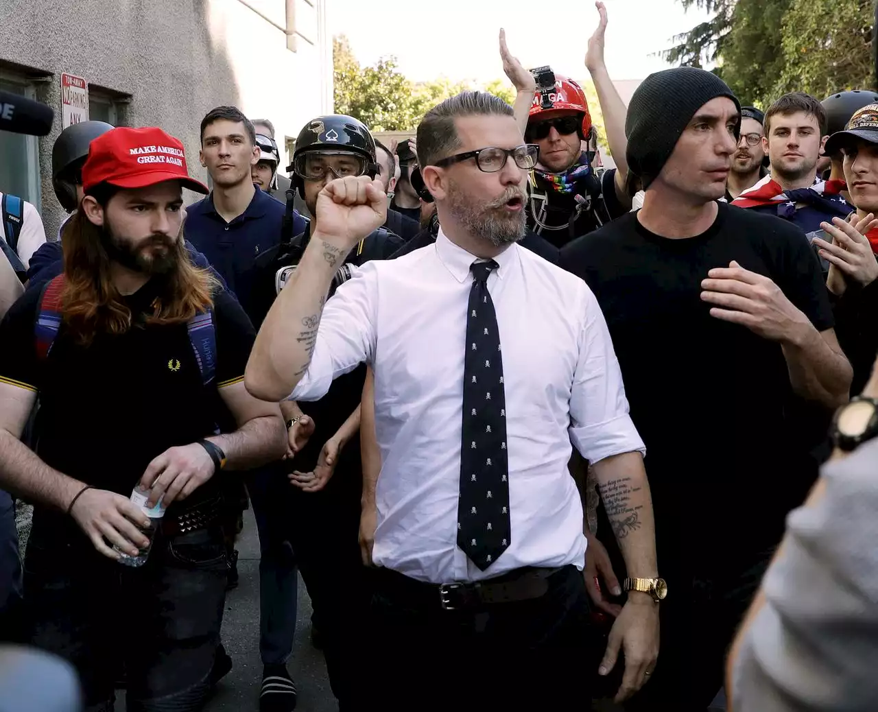 Penn State cancels event with Proud Boy founder after ‘threat of violence’