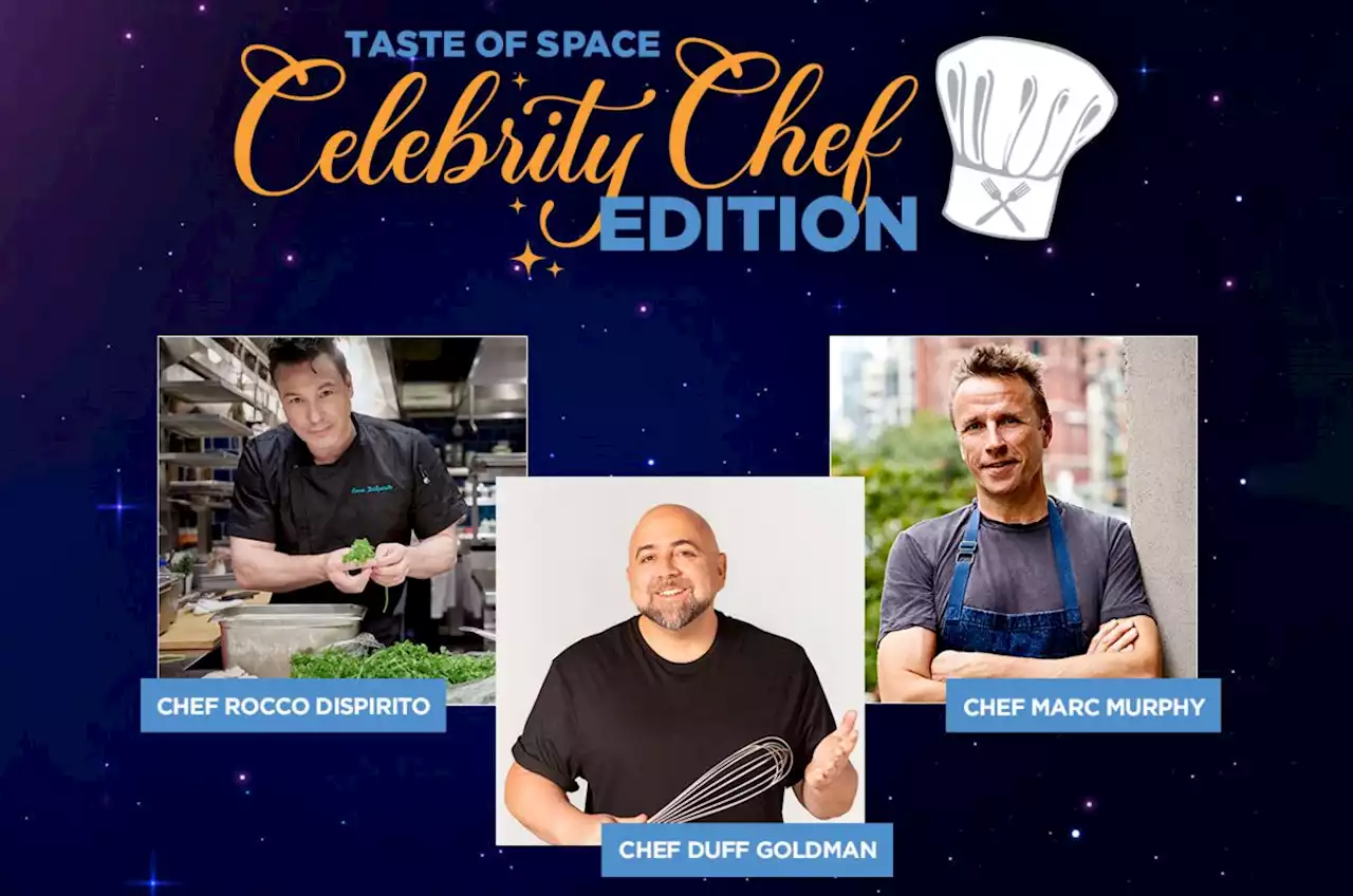 Celebrity chefs to provide 'Taste of Space' at NASA visitor complex