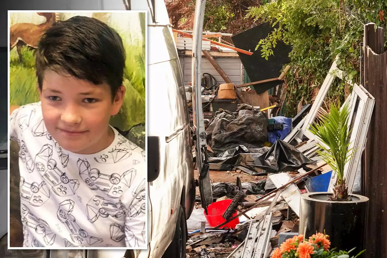 Boy, 12, killed in wall crush 'found after 2hrs when mum called him for tea'