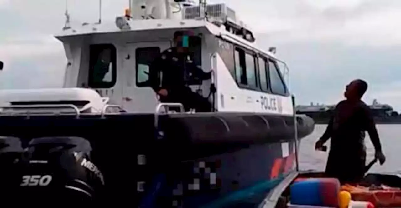 Fishermen lodge police report over incident with Singapore Coast Guard