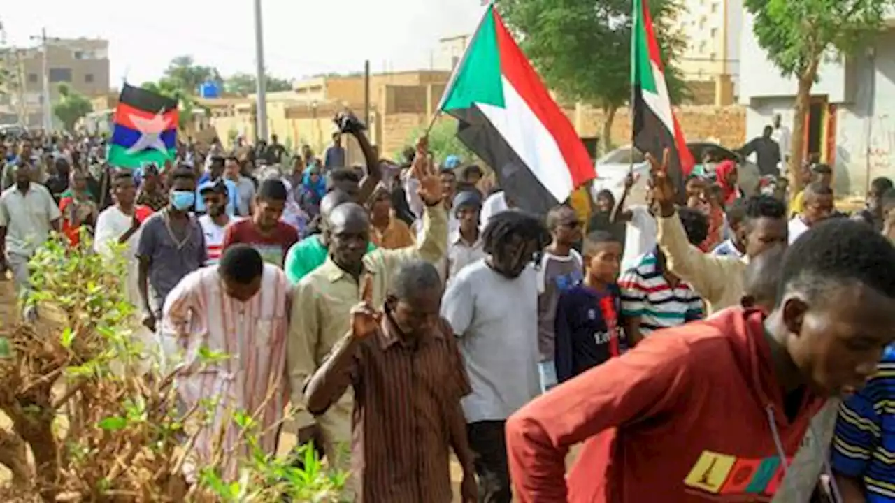 Sudanese defy crackdown to mark coup anniversary