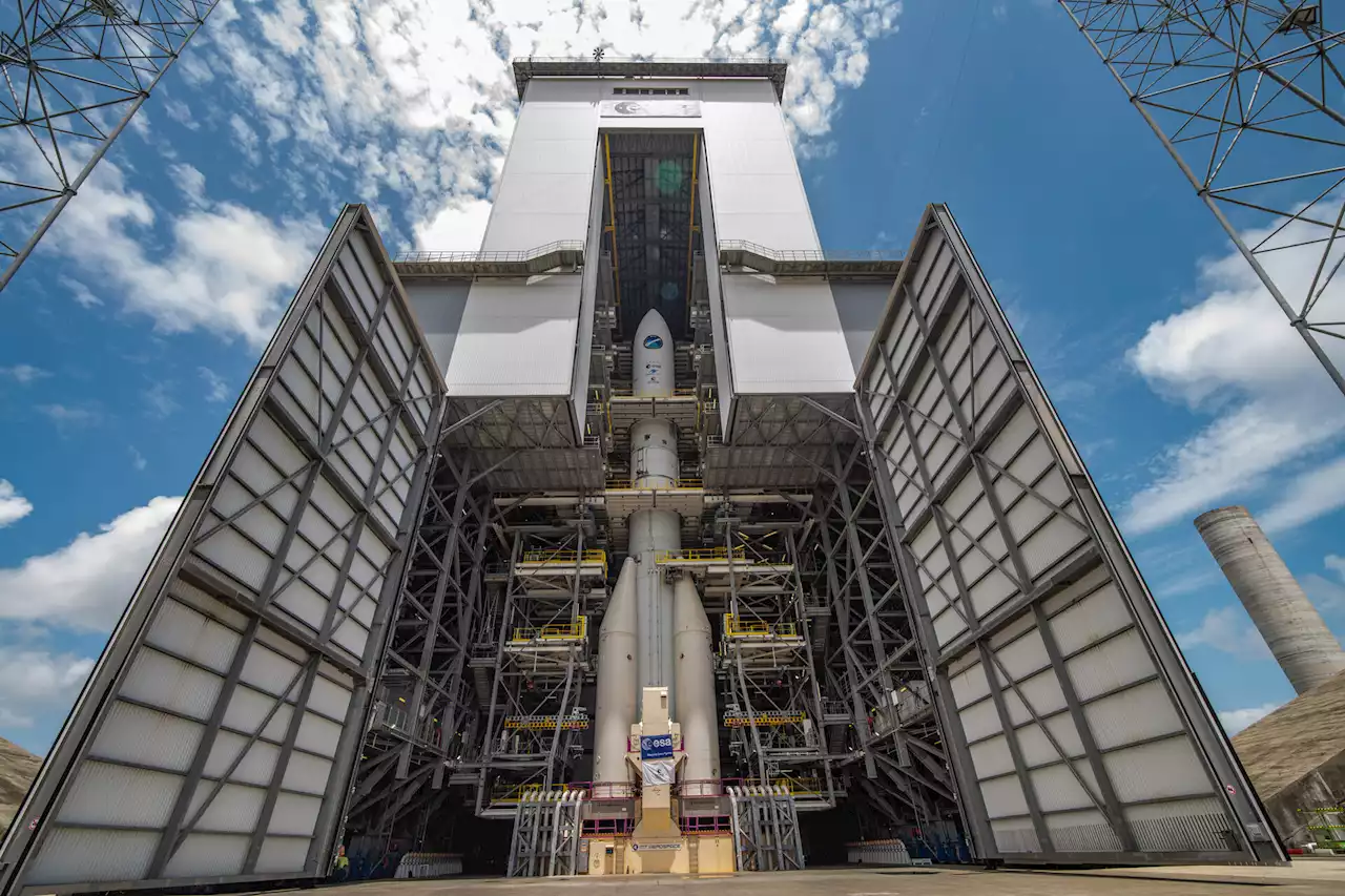 The New Ariane 6 Heavy Lift Rocket is Finally on the Launch Pad, But Won't Liftoff Until Late 2023