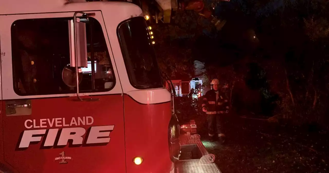 One man dies in house fire in Cleveland; two residents make it out safely