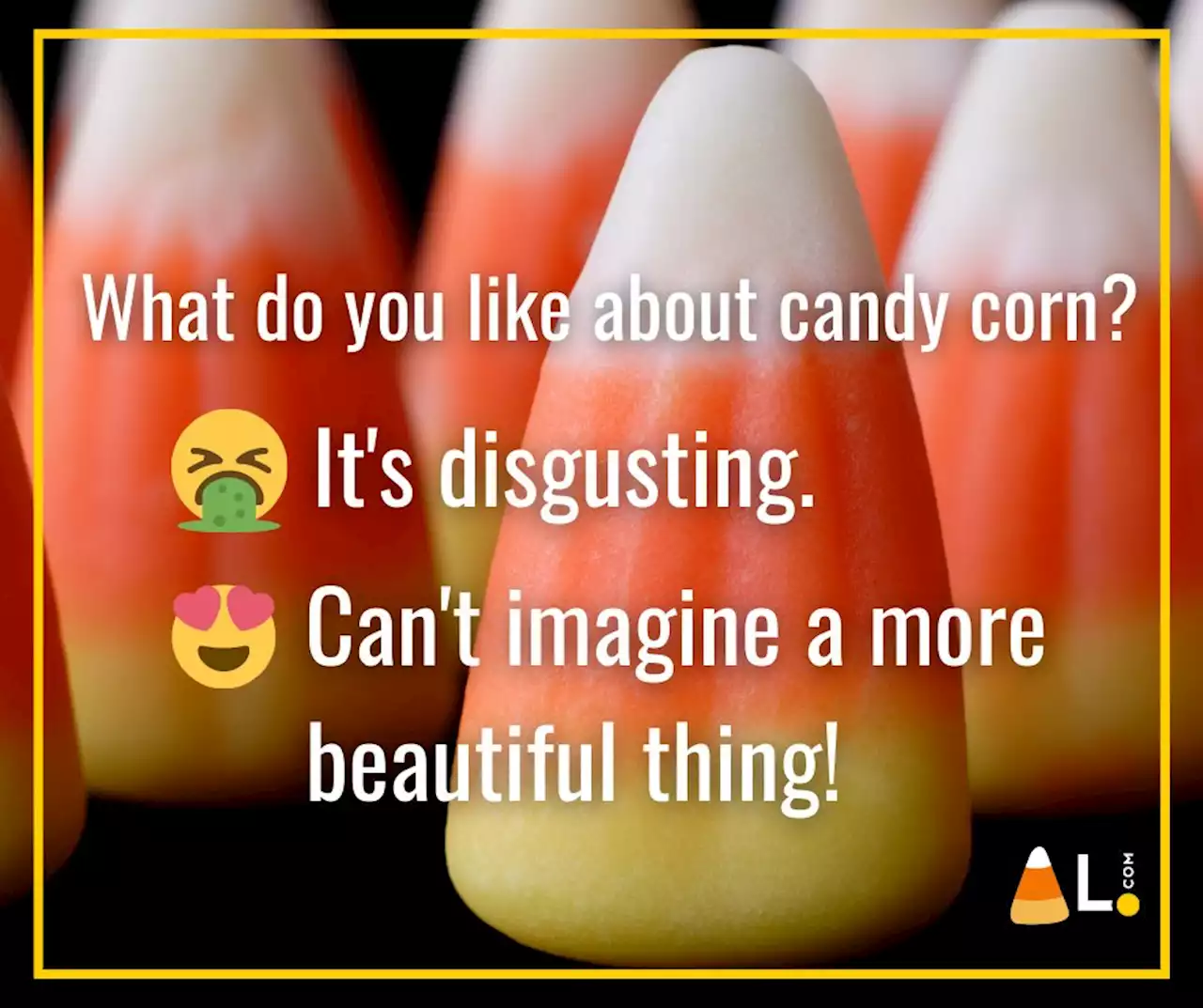 Is candy corn even good?