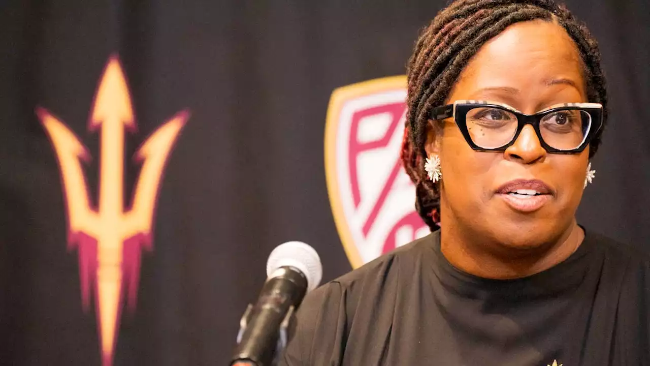 New Arizona State women's basketball coach Natasha Adair talks challenges during Pac-12 Media Day