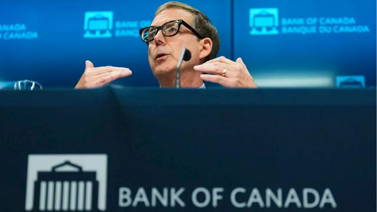 Top Bank of Canada official Tiff Macklem speaks after interest rate hike