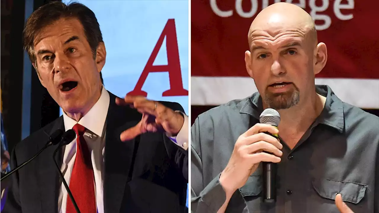 John Fetterman And Dr. Oz Meet For Their Only Debate In Hotly Contested Midterm Senate Race