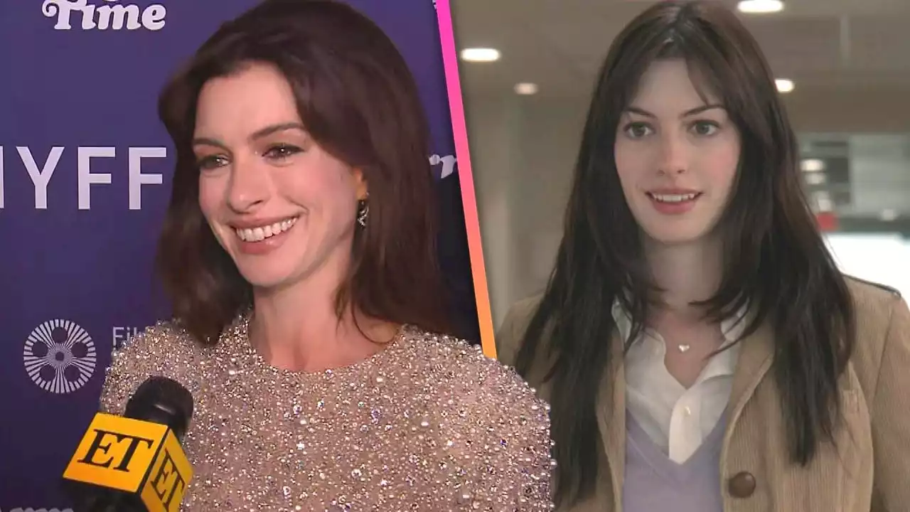 Anne Hathaway on If Nate Is The Real Villain In 'Devil Wears Prada'