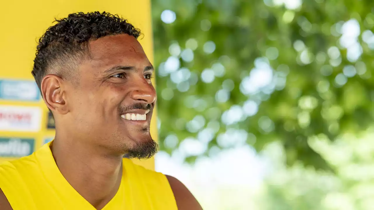 Sébastien Haller (Dortmund), victime d'un cancer des testicules, s'est entraîné sur les terrains de l'Ajax Amsterdam