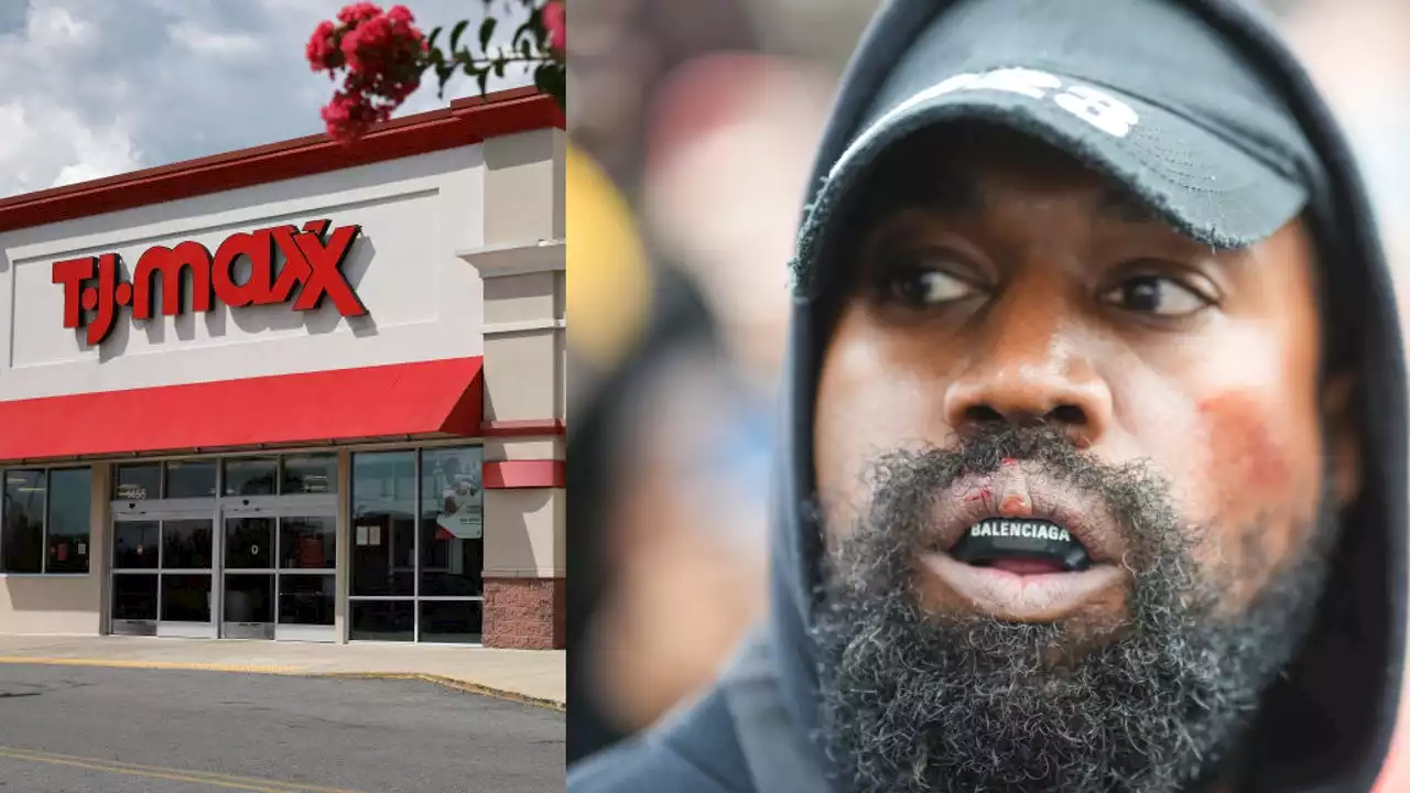 Kanye West brand Yeezy dropped by TJ Maxx after rapper’s antisemitic comments