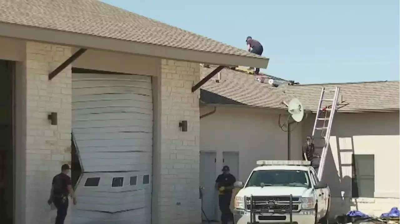 Jarrell residents assess damage to homes, begin clean-up efforts