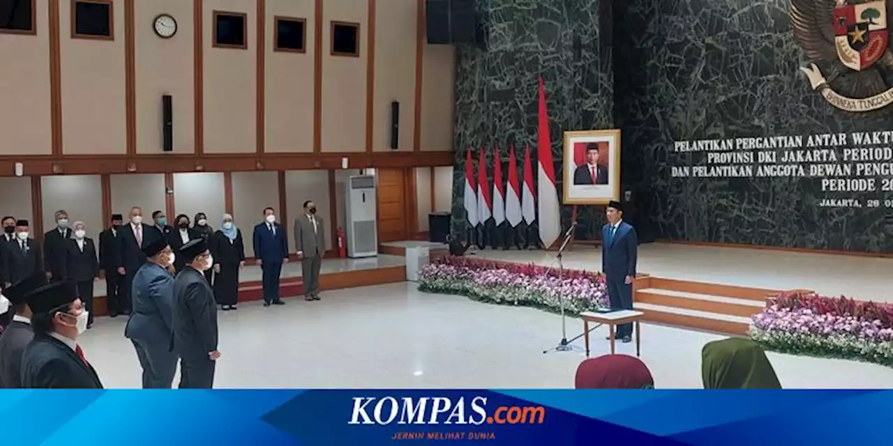 PJ Gubernur Heru Budi Lantik 31 Anggota Dewan Pengupahan DKI