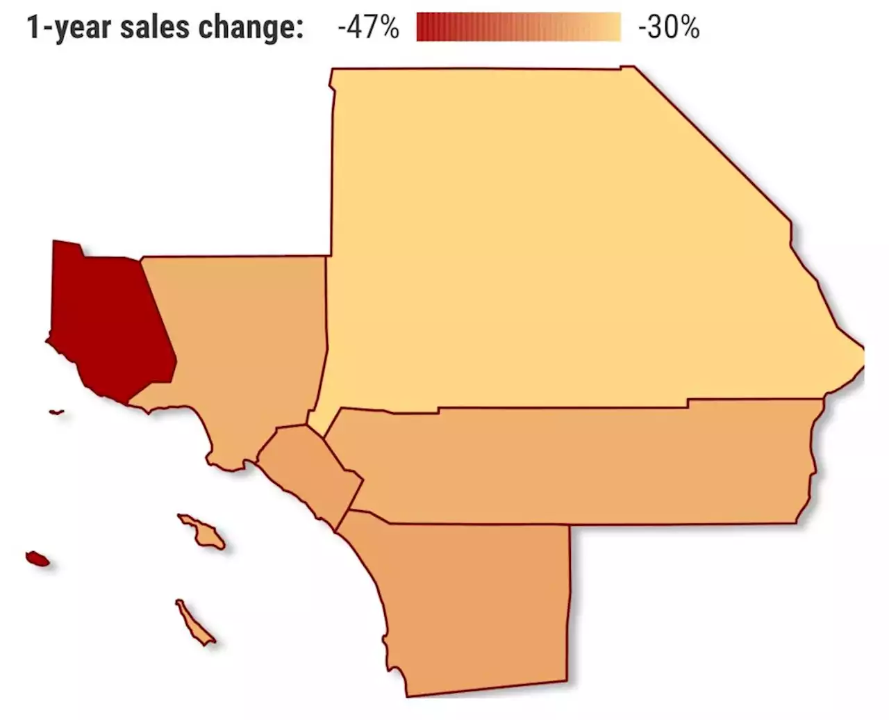 LA vs. Orange County: Where’s homebuying slowing faster?