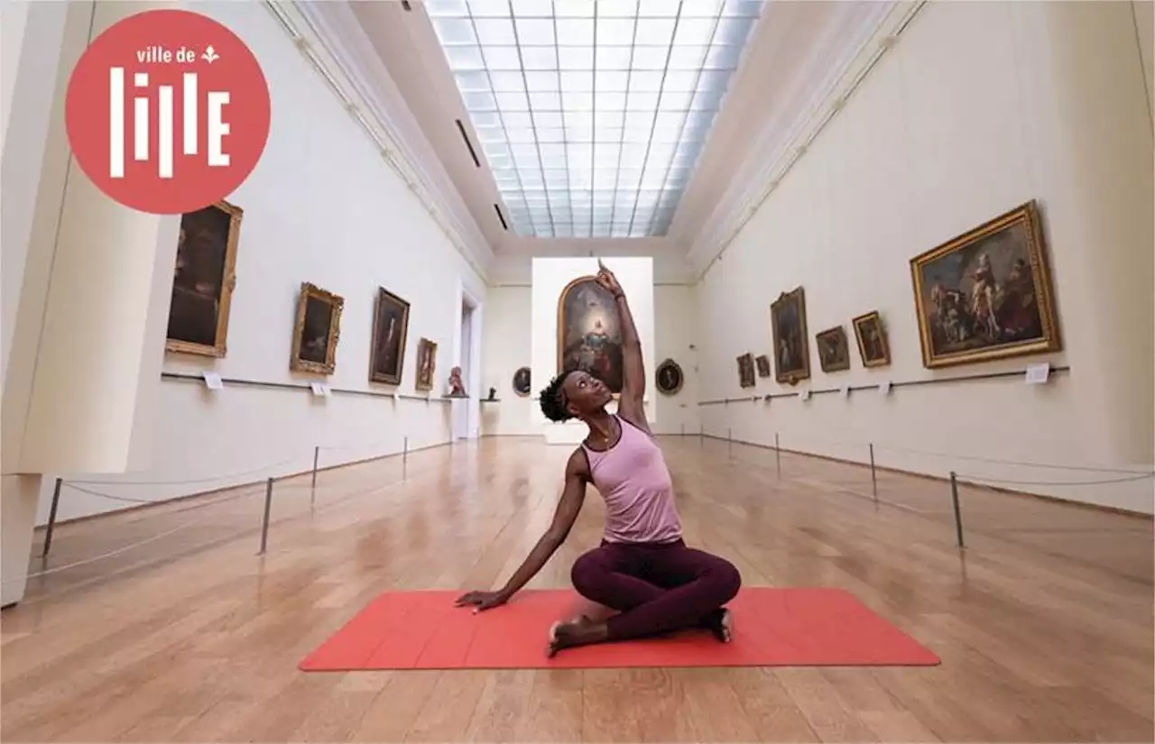 Ouverture nocturne et yoga au Palais des Beaux-arts de Lille, pour Octobre rose