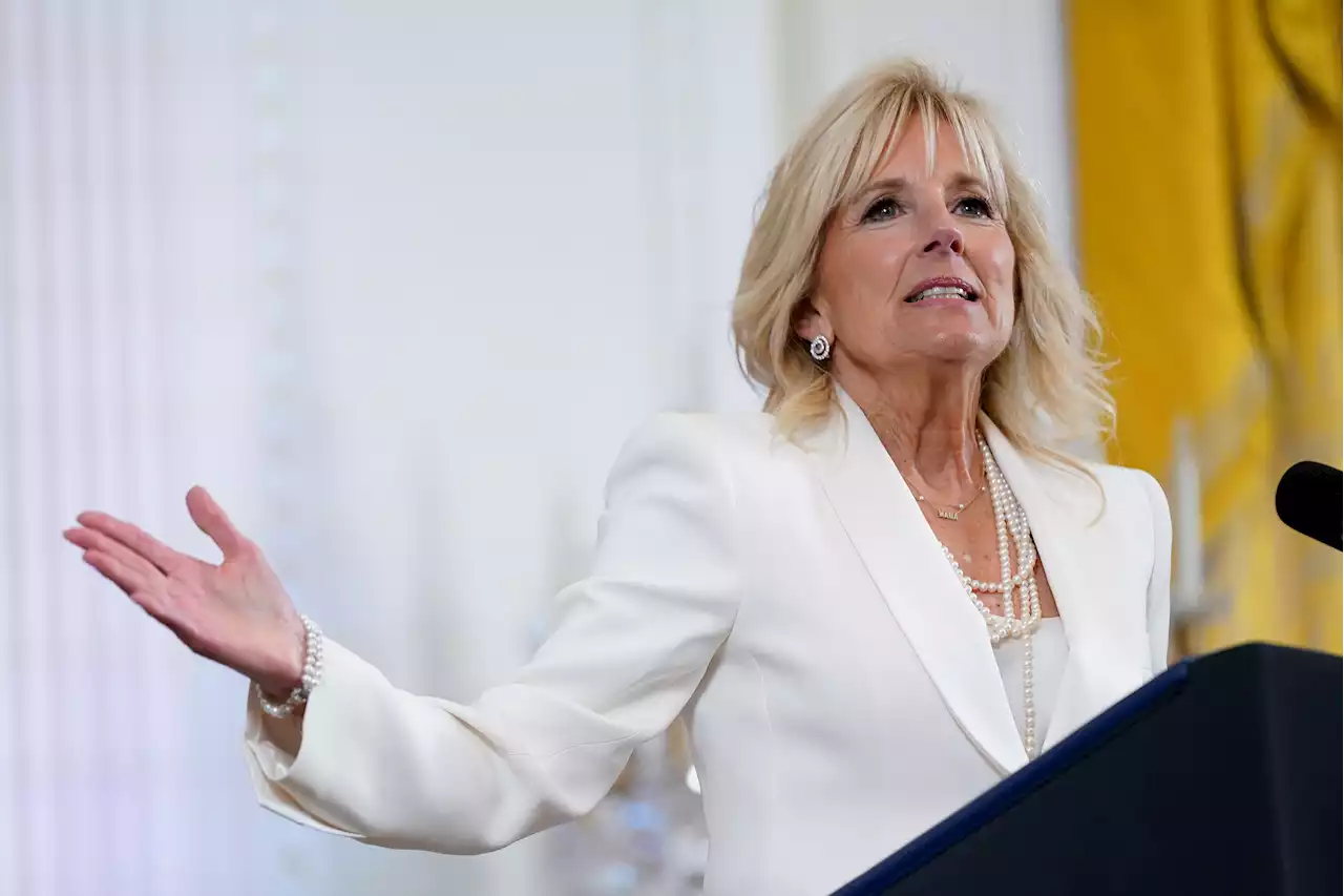 First Lady Jill Biden Visits Rhode Island Weeks Before Elections