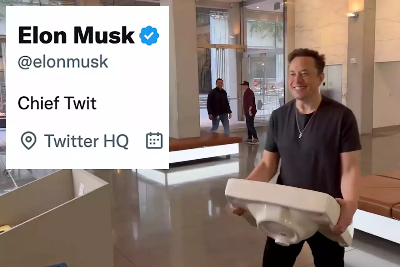 Elon Musk barges into Twitter HQ as deal nears: ‘Let that sink in’