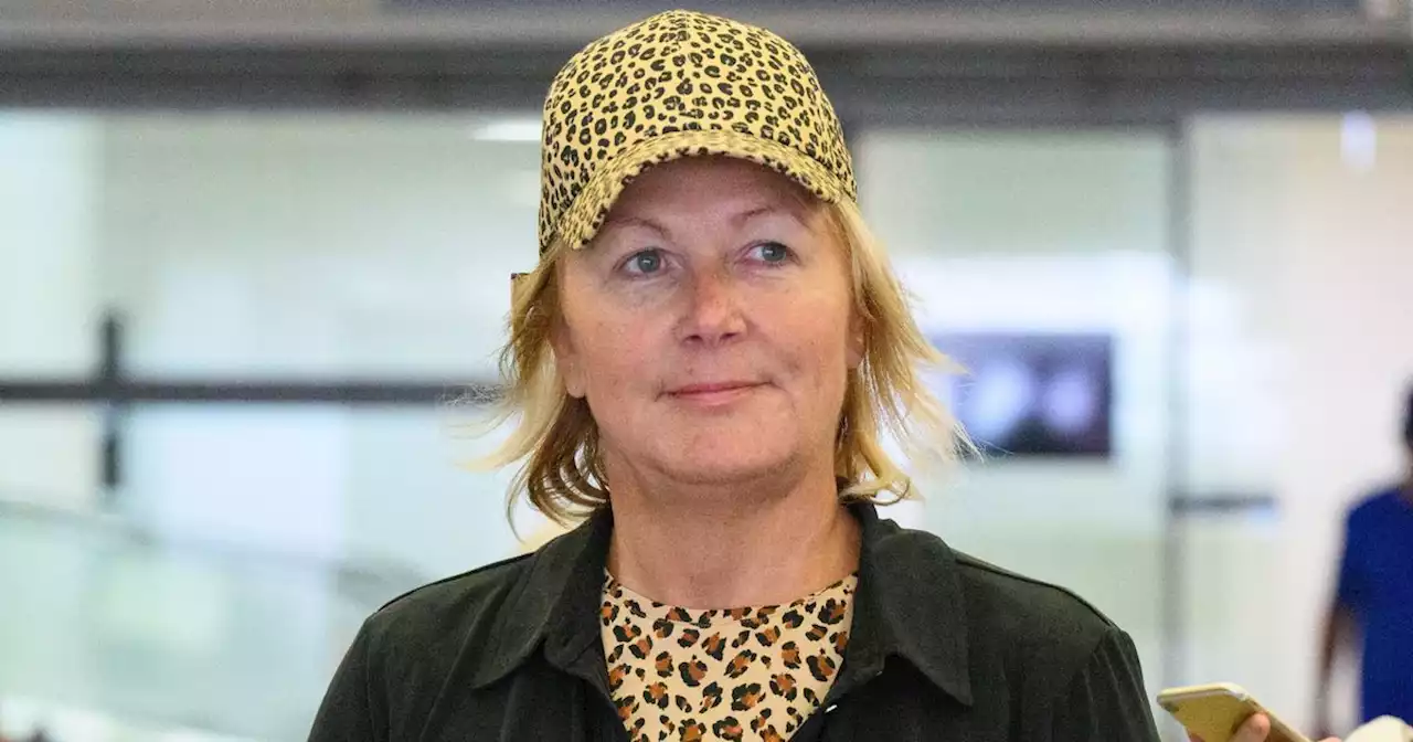 Corrie's Sue Cleaver keeps low profile as she touches down for I'm A Celeb debut