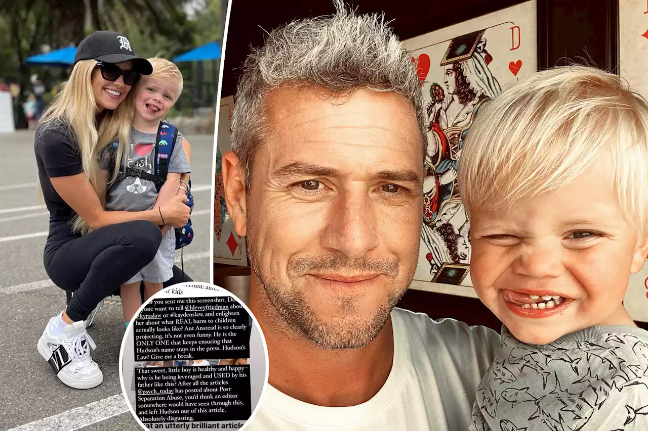 Christina Haack slams ‘disgusting’ article shared by ex Ant Anstead