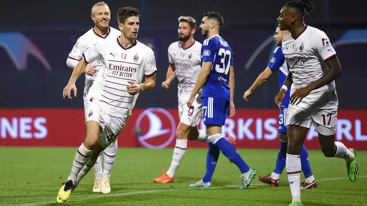 Champions League, Dinamo Zagabria - Milan 0-4, i rossoneri 'vedono' gli ottavi