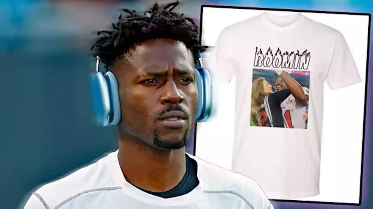 NFL - NFL-Stars auf Social Media - Antonio Brown verkauft Gisele-Shirts