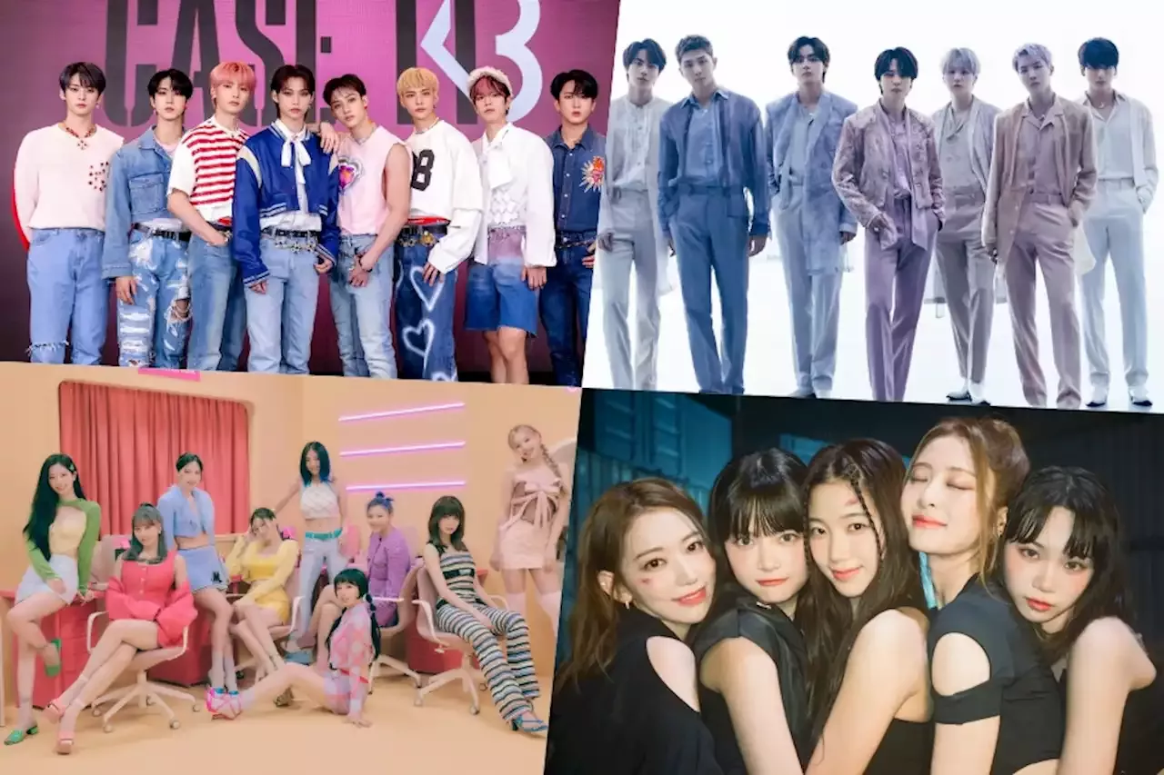 Stray Kids, BTS, TWICE, NCT 127, ENHYPEN, LE SSERAFIM, NewJeans, And ...