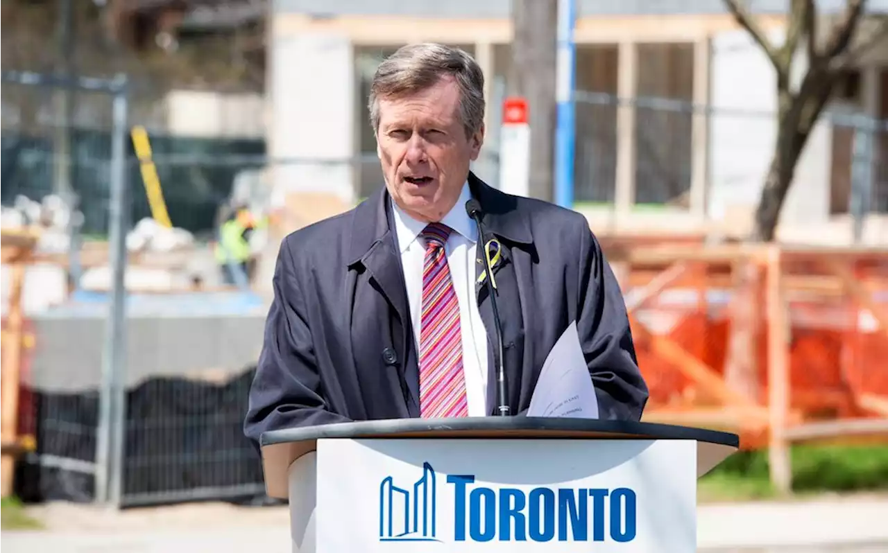 John Tory Announces New Development and Growth Division