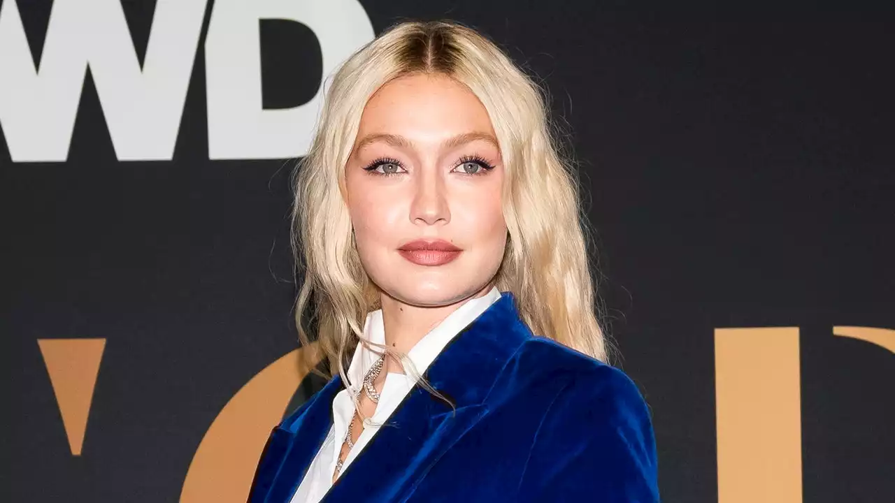 Does Gigi Hadid’s Velvet Tux Remind You of Anyone?