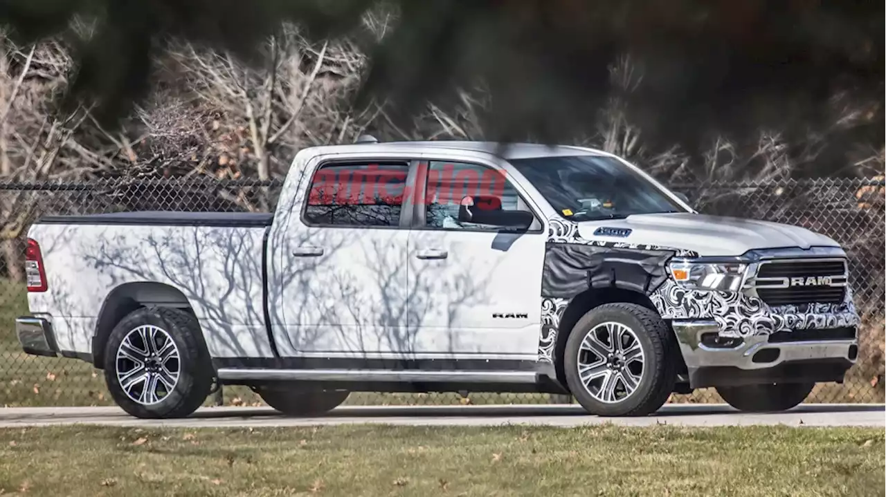 Ram 1500 EV prototype spotted testing