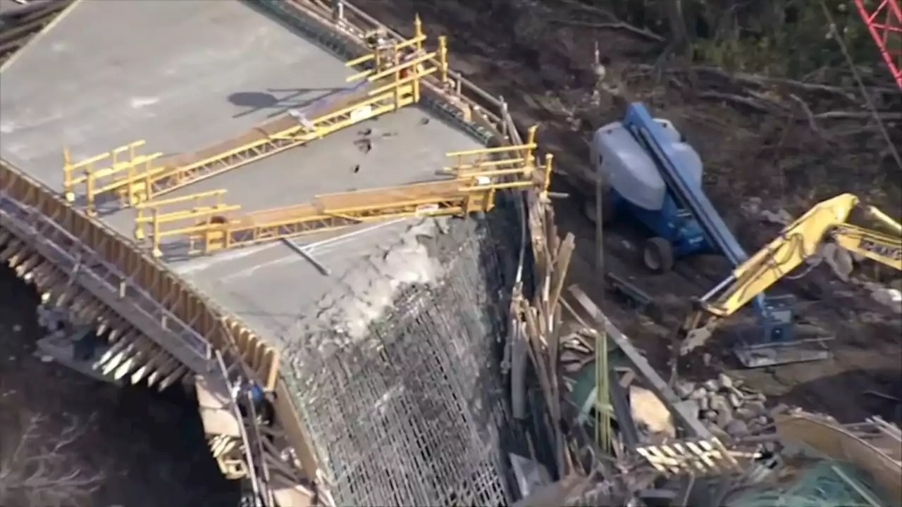 Missouri bridge collapse near Kansas City leaves worker dead, 2 others injured