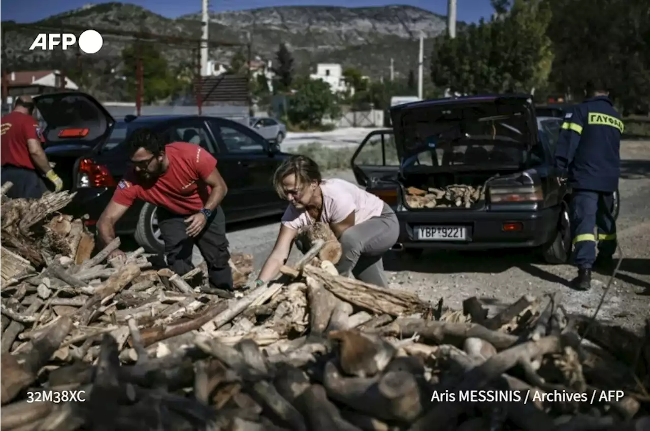 Face à la crise énergétique, la Grèce distribue du bois de chauffage aux habitants