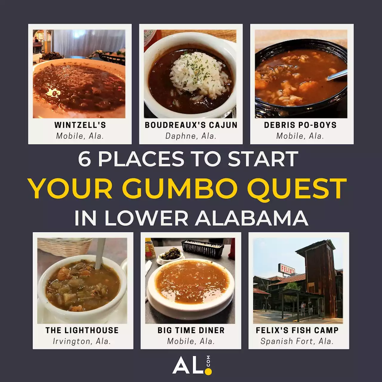 6 places to start your gumbo quest in Lower Alabama